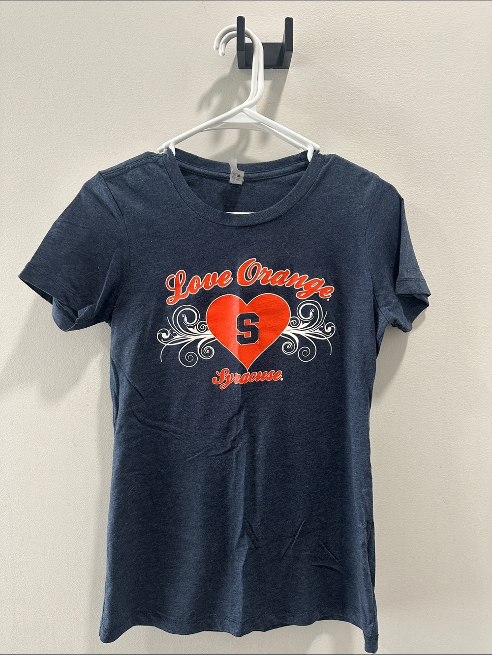 Syracuse 'Love Orange' Navy Graphic Tee